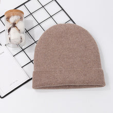 Lade das Bild in den Galerie-Viewer, Warm Winter Knit Beanie Hats Hat Women Korean Style Japanese Style Ins Style Cashmere Casual Woolen Yarn Unisex