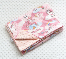 Lade das Bild in den Galerie-Viewer, Children's Spring Blanket Cotton Double Layer Cover Blanket Air Conditioning Blanket Autumn and Winter Comfort Quilt Small Blanket