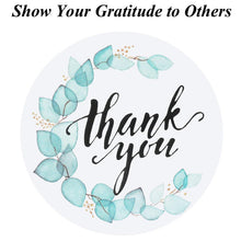 Load image into Gallery viewer, 2x500pcs Xmas Christmas Stickers Roll Label Blue Lace Thank You Gift Envelope Valentine's Day Tape