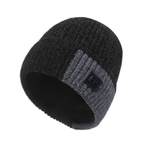 Load image into Gallery viewer, Warm Winter Knit Beanie Hats Cycling Cover Chenille Fleece-Lined Thickened Wool Scarf Unisex