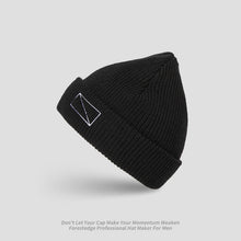 Lade das Bild in den Galerie-Viewer, Warm Winter Knit Beanie Hats Woolen Cap Fashion Brand Big Head Circumference Thin Closed Toe Men Unisex