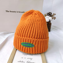 Load image into Gallery viewer, Warm Winter Knit Beanie Hats Korean Wool All-Match Pink Solid Color Unisex