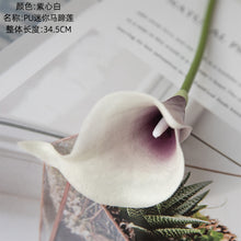 Load image into Gallery viewer, 10PCs Mini Common Calla Artificial Fake Flower Plants Home Decoration Wedding Bouquet