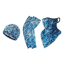 Load image into Gallery viewer, 38 Oversleeves Triangular Binder Small Hat Hanging Ear Triangle Ice Silk Mask Summer for Outdoor Cycling