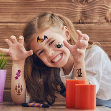 Lade das Bild in den Galerie-Viewer, 30PCs Halloween Cartoon Tattoo Sticker Simulation Face 3D Scar