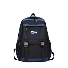 Lade das Bild in den Galerie-Viewer, Backpack Color Matching Large Capacity Men's New Fashion Simple Travel Leisure Laptop Junior High School Student Schoolbag
