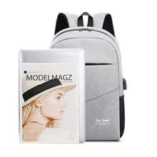 Lade das Bild in den Galerie-Viewer, Backpack Computer Bag Business Casual Notes Three-Piece Storage Bag Student Schoolbag