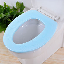 Load image into Gallery viewer, 3pcs Toilet Seat Cover Pads Four Seasons Foam Adhesive Thicker Cooling Bathroom