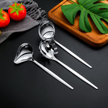 Lade das Bild in den Galerie-Viewer, 304 Stainless Steel Flatware Sets 12PCs Set Buffet Spoon Colander Shovel