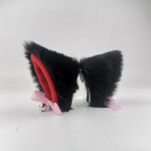 Lade das Bild in den Galerie-Viewer, 2x Halloween Xmas Christmas Gifts Decoration Anime Party Cat Ears Barrettes Lolita Adult Lady like Woman Fox Bow