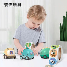 Load image into Gallery viewer, 2x500pcs Christmas Xmas Panda Dog Elephant Monkey Dream Big Children Stationery Toy Schoolbag Stickers tape