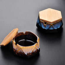 Lade das Bild in den Galerie-Viewer, Ashtray Creative Home Living Room Ins Trendy Office Lid Windproof Ashtray
