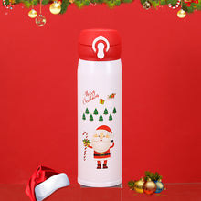 Load image into Gallery viewer, Xmax Christmas Cup Gift Cartoon Children Bounce Insulation Couple Creative 304 Stainless Steel Student Water