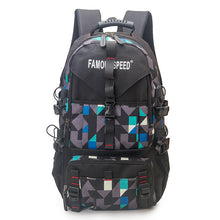 Lade das Bild in den Galerie-Viewer, Oxford Canvas Backpack Men's Hiking Backpack Outdoor Travel Backpack Middle School Student Schoolbag