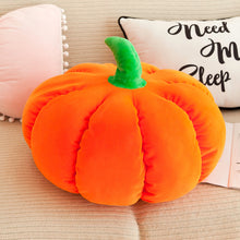 Lade das Bild in den Galerie-Viewer, 2x Halloween Xmas Christmas Gifts Decoration Soft Pumpkin Pillow Vegetable Plush Toy