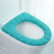 Load image into Gallery viewer, 3pcs Toilet Seat Cover Pads Universal Pad Cushion Four Seasons Knitted Washable Household
