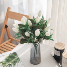 Load image into Gallery viewer, 2PCs Bunny Tail Bundle Artificial Fake Flower Plants Home Decoration Wedding Bouquet