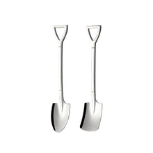 Lade das Bild in den Galerie-Viewer, 304 Stainless Steel Flatware Sets 2PCs Watermelon Spoon Shovel Spoon Ice Cream Dessert Spoon