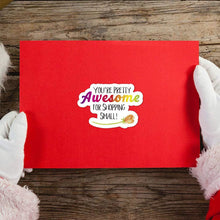 Load image into Gallery viewer, 2x500pcs Christmas Xmas Special-Shaped YOU'RE Pretty Awesome For Shopping Small Stickers Stickers tape