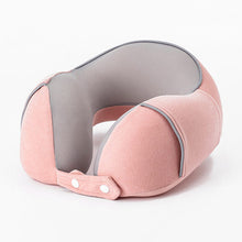 Lade das Bild in den Galerie-Viewer, Soft Comfortable Travel Pillow U-Shape Pillow Memory Foam Office Nap
