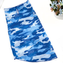 Load image into Gallery viewer, 2pcs 50cm Hanging Ear Jacquard Quick-Drying Summer Ice Silk Face Mask for Outdoor Cycling