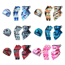 Load image into Gallery viewer, 38 Oversleeves Triangular Binder Small Hat Hanging Ear Triangle Ice Silk Mask Summer for Outdoor Cycling