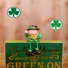 Load image into Gallery viewer, 2x500pcs Christmas Xmas Four-Leaf Clover St. Patrick's Day Irish Envelope Gift Packing Bag Sticker tape