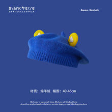 Lade das Bild in den Galerie-Viewer, Warm Winter Knit Beanie Hats Autumn and Winter Korean Style Fashion Windproof Woolen Cap Women Unisex