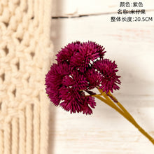 Load image into Gallery viewer, 3PCs Hydrangea Fruit Soft Glue Aglaia Fruit Artificial Flower Plants Home Decoration Wedding Bouquet