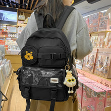 Lade das Bild in den Galerie-Viewer, Backpack Women Fresh Cute Fashion Travel Leisure Junior High School shoulder bag