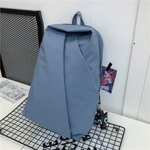 Lade das Bild in den Galerie-Viewer, Backpack Men's Simple Korean Style Fashion Trend Early High School and College Student Schoolbag Travel