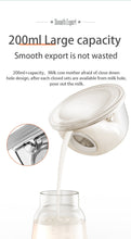 Lade das Bild in den Galerie-Viewer, Wearable Electric Large Suction Invisible Breast Pump Integrated Hands-Free Portable