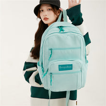 Load image into Gallery viewer, Backpack Schoolbag Middle School Student Girl Large Korean Ins Style Simple Multi-Bag Campus