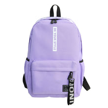 Lade das Bild in den Galerie-Viewer, Backpack Word Campus Middle School Students Mori Style Harajuku Trendy Travel Men Women s shoulder bag