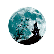 Load image into Gallery viewer, 30cm Halloween Fluorescence Sticker Crow Death Ghost Hand Pumpkin Moon Show Window Decoration