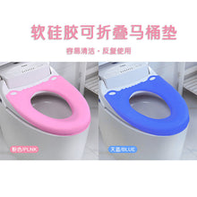 Load image into Gallery viewer, 3pcs Toilet Seat Cover Pads Bowl Foldable Protective Household Travel Cushion