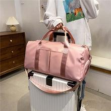 Lade das Bild in den Galerie-Viewer, Backpack Men Swimming Training sports Trendy Portable Crossbody travel Cylinder Basketball shoulder bag