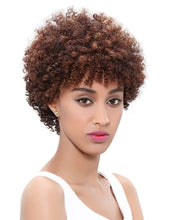 Load image into Gallery viewer, Women Wig Small Curly Hair Fluffy Mixed Color Short Hair W133