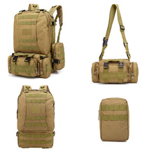 Load image into Gallery viewer, Backpack Men Large Capacity Camouflage Tactics Outdoor Mountaineering shoulder bag