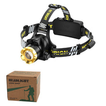 Load image into Gallery viewer, Head Light Strong Light Led USB Charging Multifunctional Induction Zoom Waterproof Portable