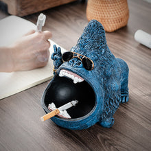 Load image into Gallery viewer, Ashtray Cartoon Bully Home Living Room Office Decoration Vintage Ceramic Animal Ashtray