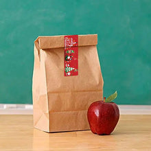 Lade das Bild in den Galerie-Viewer, 120PCs Rectangle Color Merry Label Christmas Sticker Gift Label tape