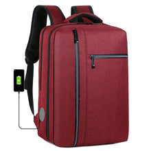 Lade das Bild in den Galerie-Viewer, Backpack New Men's Large Capacity Charging Business Computer Bag Leisure