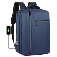 Lade das Bild in den Galerie-Viewer, Backpack New Men's Large Capacity Charging Business Computer Bag Leisure
