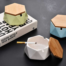 Lade das Bild in den Galerie-Viewer, Ashtray Creative Home Living Room Ins Trendy Office Lid Windproof Ashtray