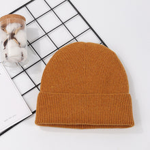 Lade das Bild in den Galerie-Viewer, Warm Winter Knit Beanie Hats Hat Women Korean Style Japanese Style Ins Style Cashmere Casual Woolen Yarn Unisex