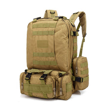 Load image into Gallery viewer, Backpack Men Large Capacity Camouflage Tactics Outdoor Mountaineering shoulder bag