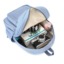 Load image into Gallery viewer, Backpack Schoolbag Middle School Student Girl Large Korean Ins Style Simple Multi-Bag Campus
