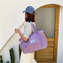 Lade das Bild in den Galerie-Viewer, Backpack Yoga Sports Dry Wet Separation Gym Bag Oxford Cloth Large-Capacity Hospital Bag
