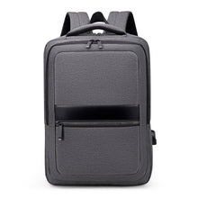 Lade das Bild in den Galerie-Viewer, Backpack Business Casual Computer Bag Large Capacity USB Rechargeable Oxford Cloth Travel
